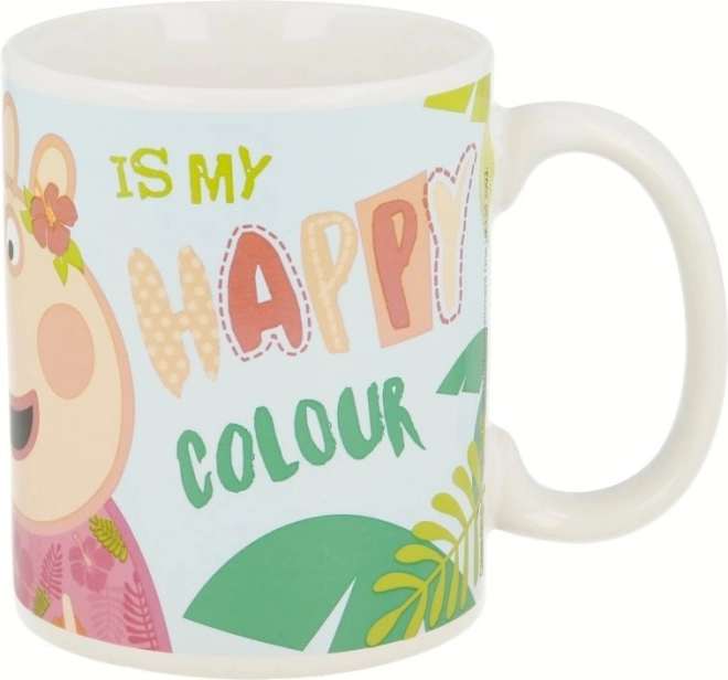 Keramický hrneček Prasátko Peppa Flamingo