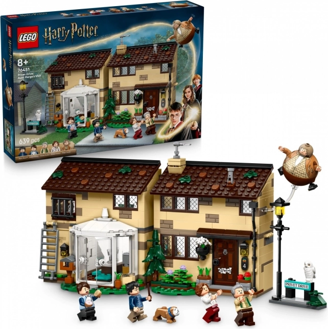 Kostky LEGO Harry Potter Privet Drive: Návštěva tetičky Marge