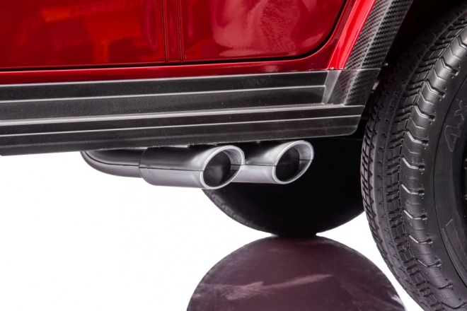 Mercedes G63 XXL Červená 24V baterie Auto