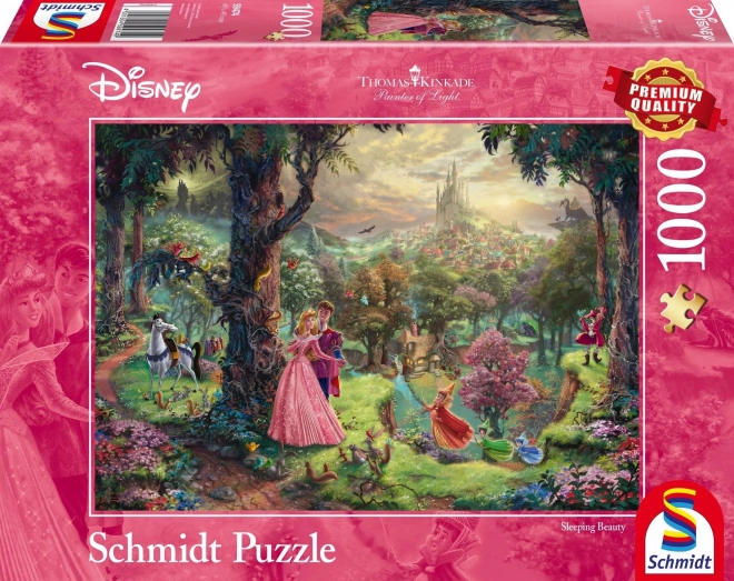 Puzzle Šípková Růženka 1000 dílků