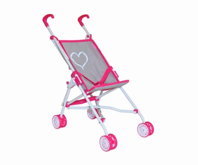 Kočárek pro panenky Milly Mally Julia Prestige Pink