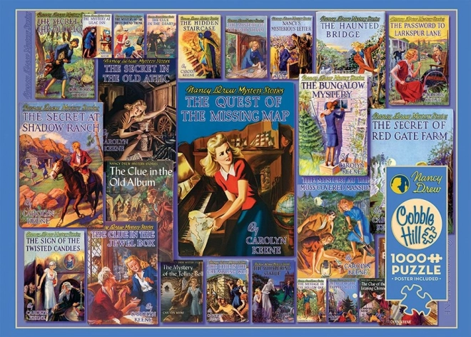 COBBLE HILL Puzzle Vintage Nancy Drew 1000 dílků