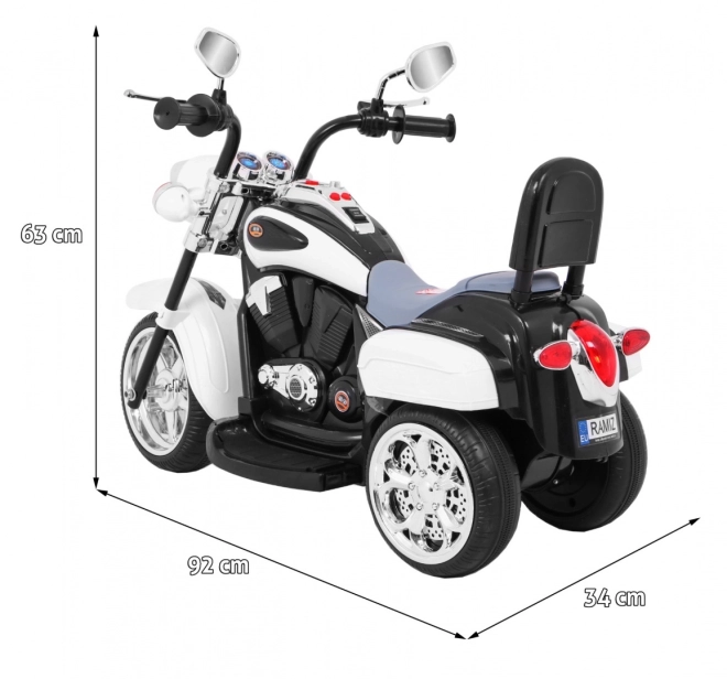 Chopper NightBike – Bílý