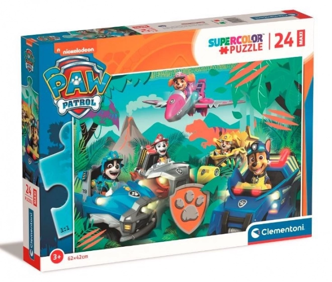Puzzle 24 dílků Maxi Tlapková patrola