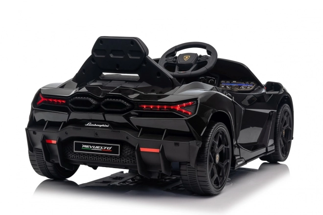 Dětské elektrické auto Lamborghini Revuelto černé