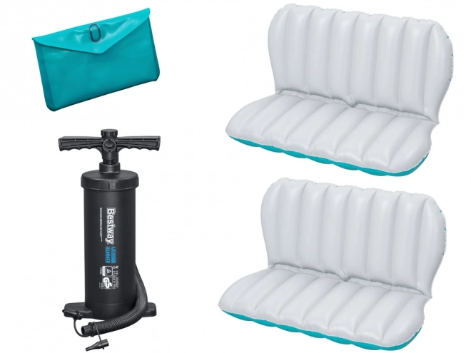 Bestway nafukovací ponton pro 5 osob 364 x 166 cm 65159 Modrá barva