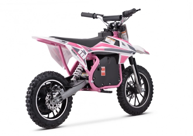 Dětská elektro motorka TRAIL KING růžová