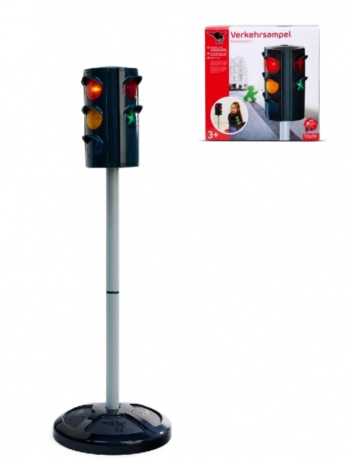 Velký semafor s automatickým přepínáním světel