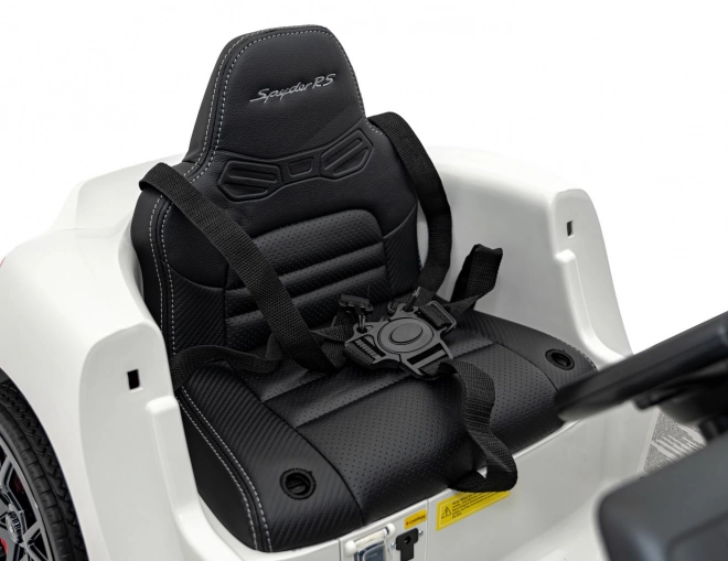 Dětské auto Porsche 718 – Bílé