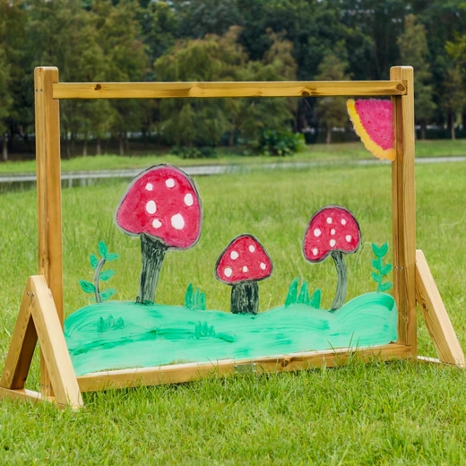 Průhledná akrylová malířská plocha