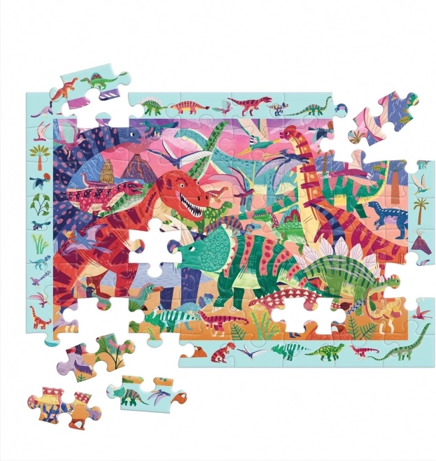Puzzle Majestátní Dinosauři 64 dílků