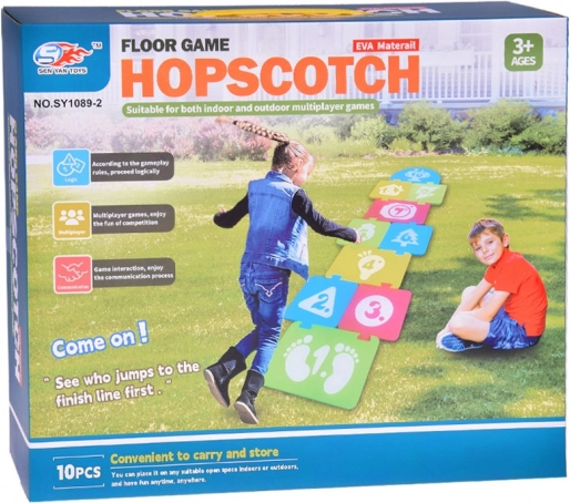 Dětská pohybová hra Klasy – pěnové puzzle