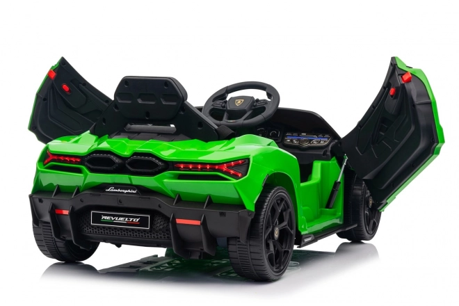 Elektrické autíčko Lamborghini Revuelto zelené