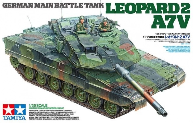 Plastikový model německého tanku Leopard 2 A7V