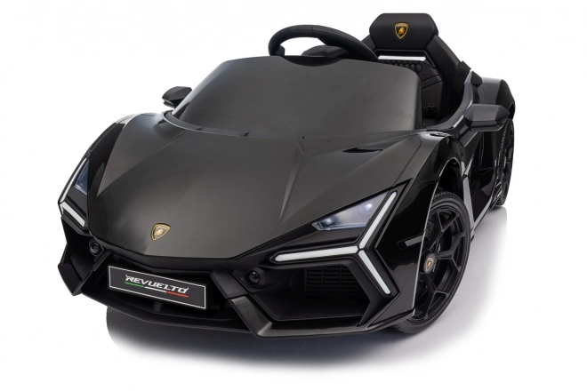 Dětské elektrické auto Lamborghini Revuelto černé