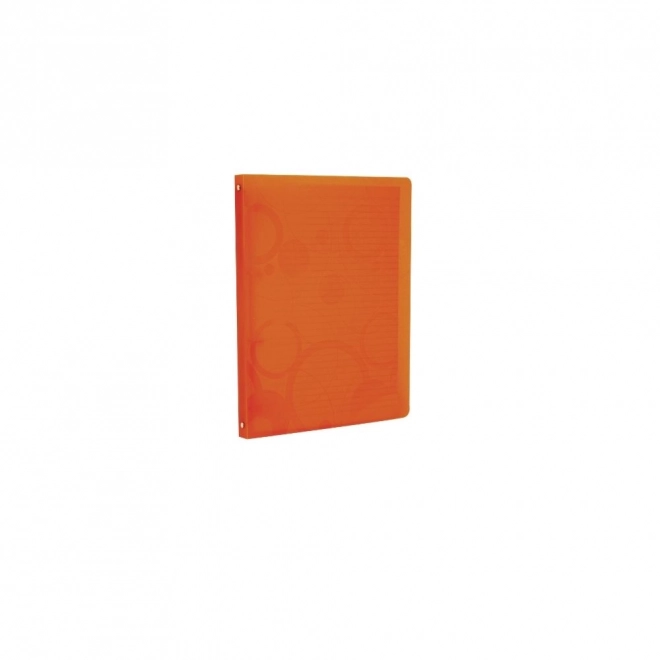 Kroužkový blok A4 oranžový