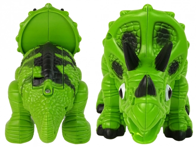 Interaktivní dinosaurus Triceratops s párou a zvukem