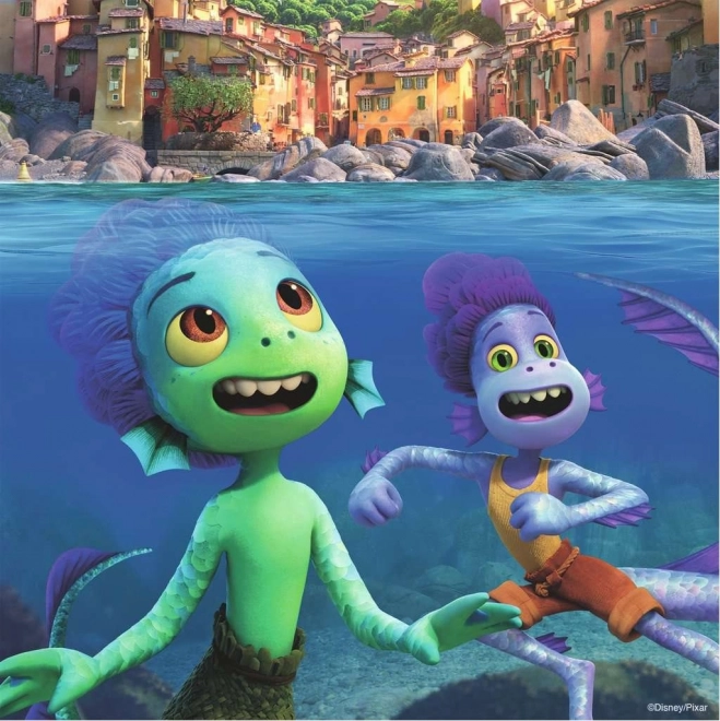 Disney Pixar: Luca puzzle 3x49 dílků