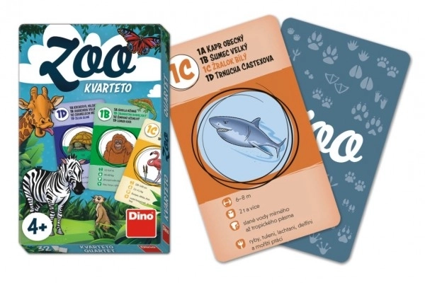 Kvarteto zoo karetní hra