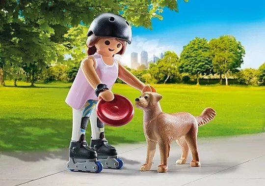 Skateřka s retrívrem