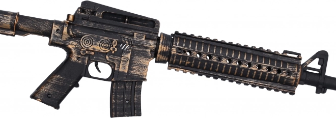 Plastová puška na setrvačník 61 cm