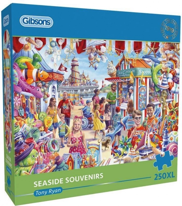 GIBSONS Puzzle Nákup suvenýrů u moře XL 250 dílků
