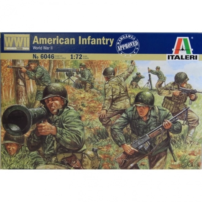 Americká pěchota druhé světové války Italeri