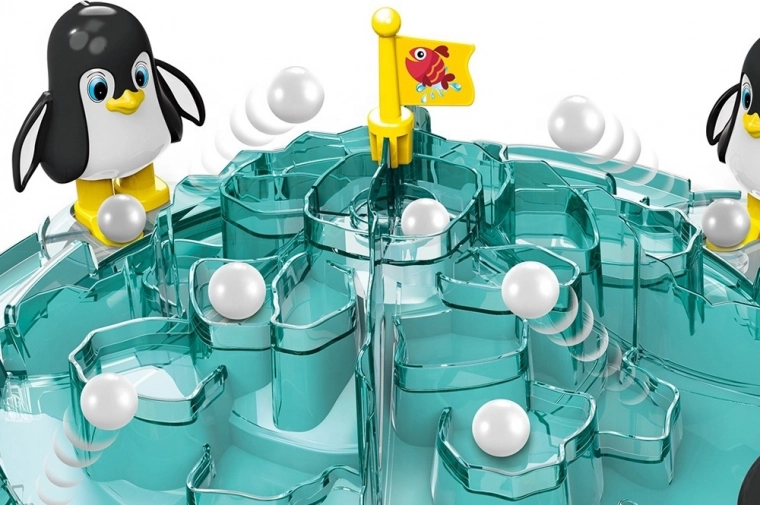 Ledová hora s cílovou vlajkou