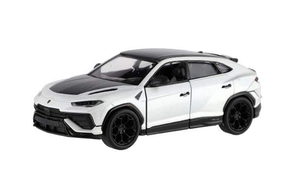 Auto Kinsmart Lamborghini Urus Performante 1:40 kov/plast 12,5cm 4 barvy na zpětné nat. 12ks v boxu