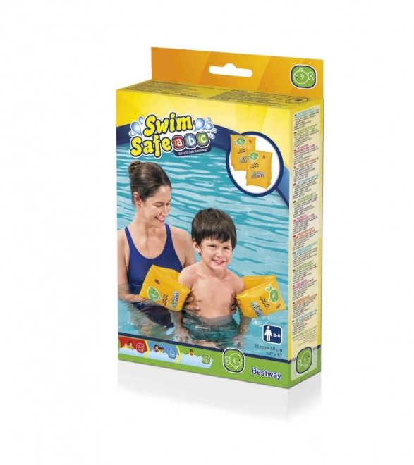 Nafukovací plavecké rukávy žluté S 25x15cm BESTWAY