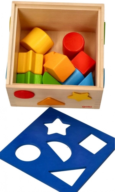 Třídička dřevěných bloků