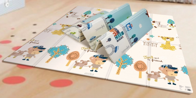 Asalvo Hrací podložka PLAY MAT XXL 200*180cm FUNMAT S