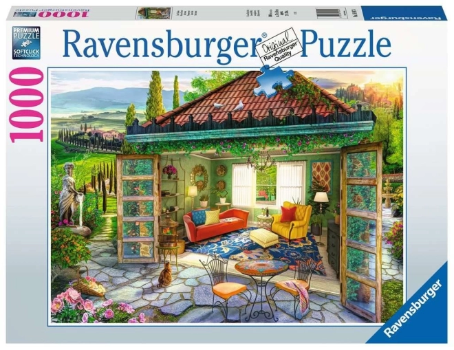 2D puzzle 1000 prvků Toskánská oáza