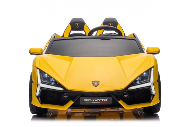 Žluté auto Lamborghini Revuelto XL