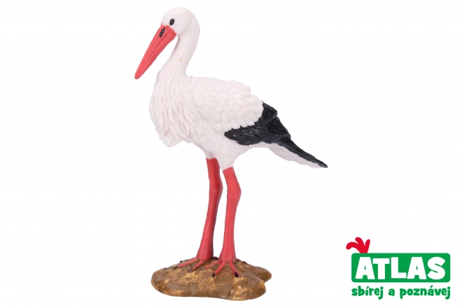 A - Figurka Čáp 8,5 cm