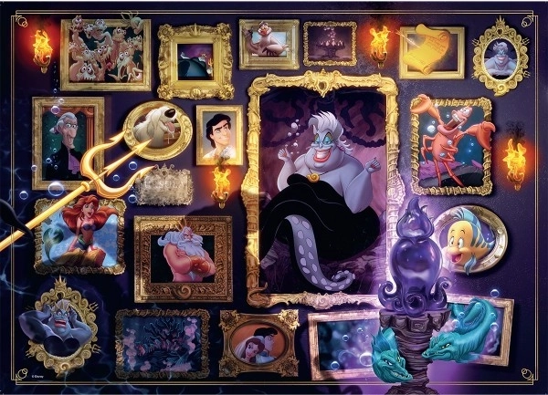 RAVENSBURGER Puzzle Disney Villainous: Uršula 1000 dílků