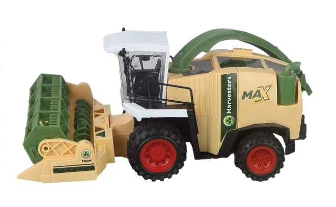 Plastový kombajn se setrvačníkem od Alltoys