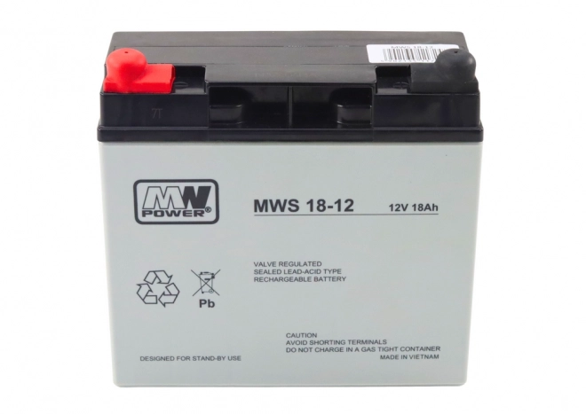 AGM gelová autobaterie 12V18Ah