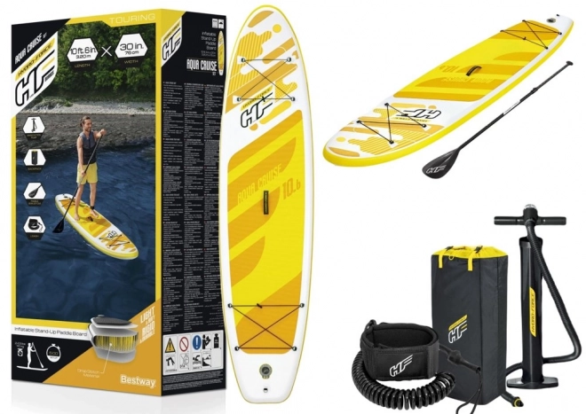 Nafukovací paddleboard Hydro-Force žlutý 320 x 76 x 12 cm