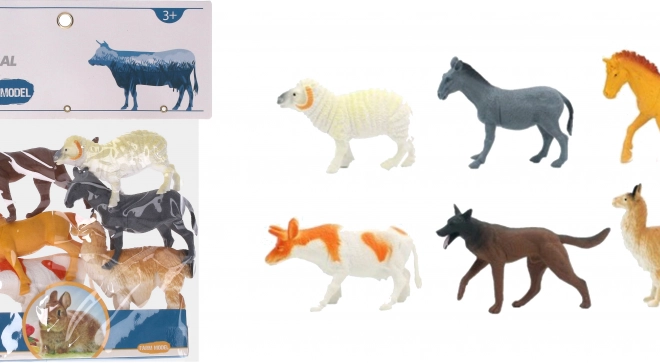 Figurky zvířat farma