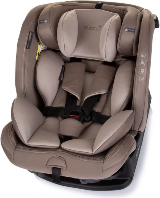 CHIPOLINO Autosedačka Aviato i-Size 40-150cm – Macadamia