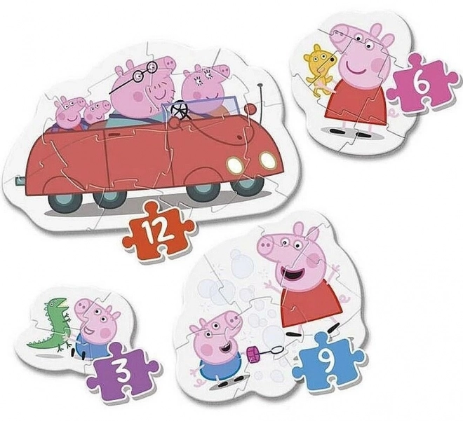 Moje první puzzle Peppa Pig