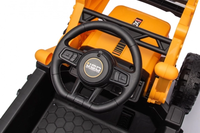 Dětská jízda na vozítku JCB Traktor s bagrem