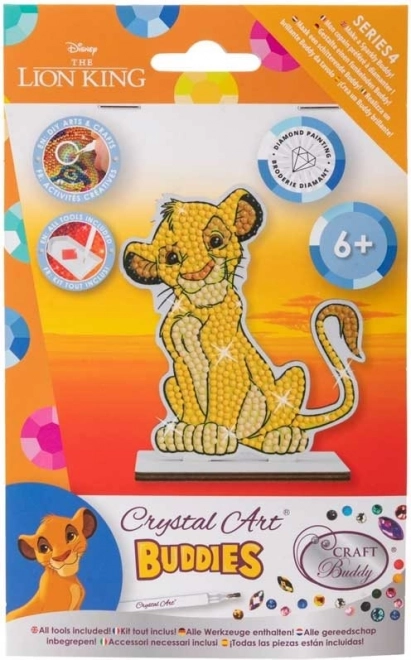 Diamantové malování Lví král Simba