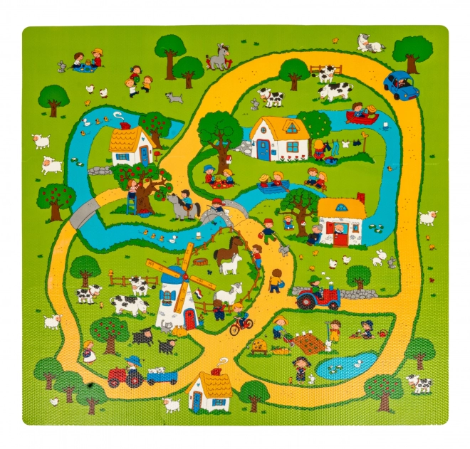 Puzzle Mat Venkovský život