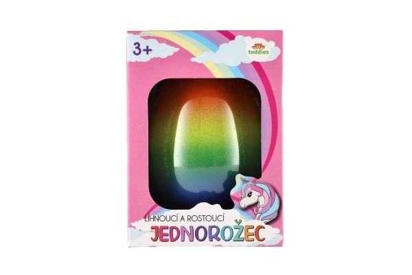 Líhnoucí jednorožec plastový 7x10 cm v krabičce