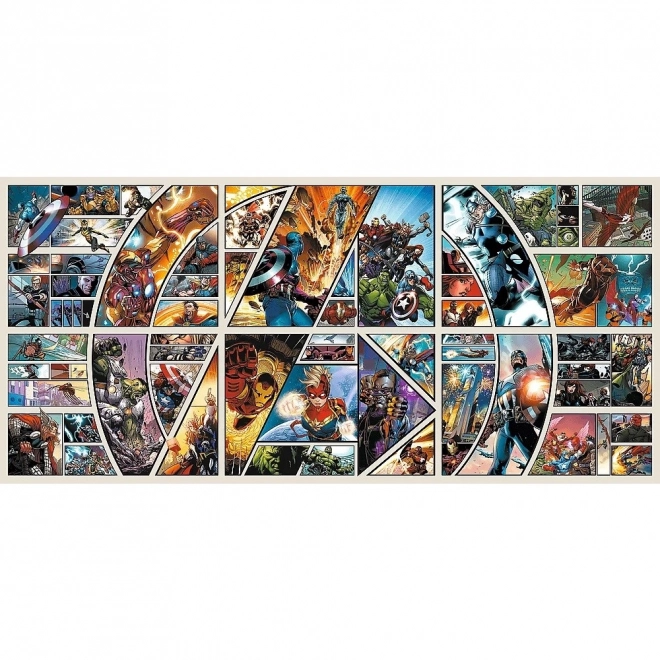 Puzzle 9000 dílků Marvel Across the Comic Universe