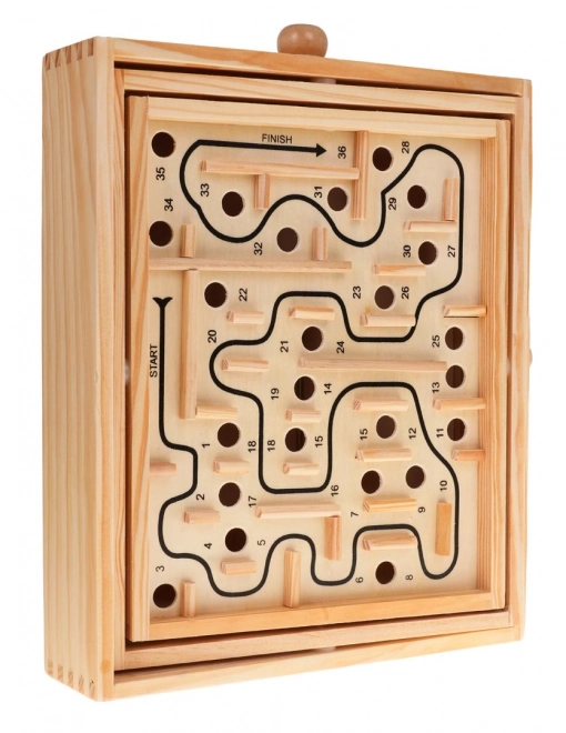 Dřevěná arkádová hra Labyrinth