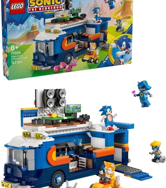 Sonic a speciální vozidlo - LEGO Sonic the Hedgehog