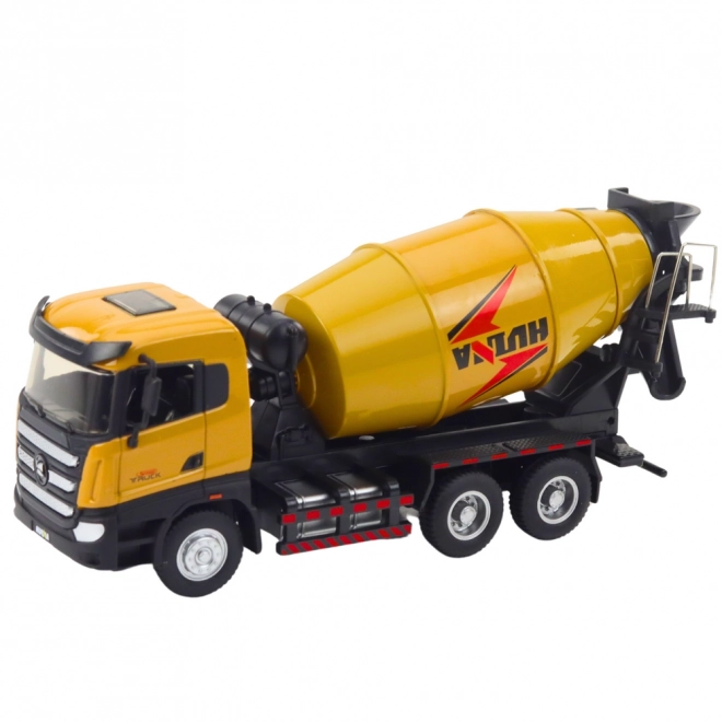 Betonové míchací auto kovové Huina Khaki 1:50